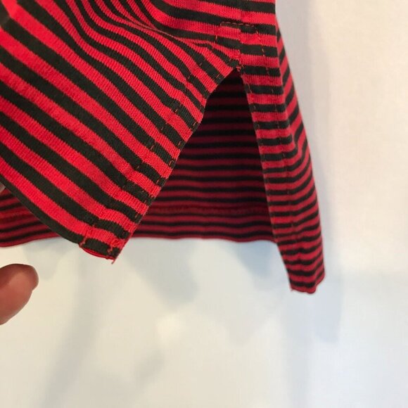 Polo Golf by Ralph Lauren Men's 2-Button Striped Polo Shirt Sz XXL in Red, Black - Picture 7 of 14